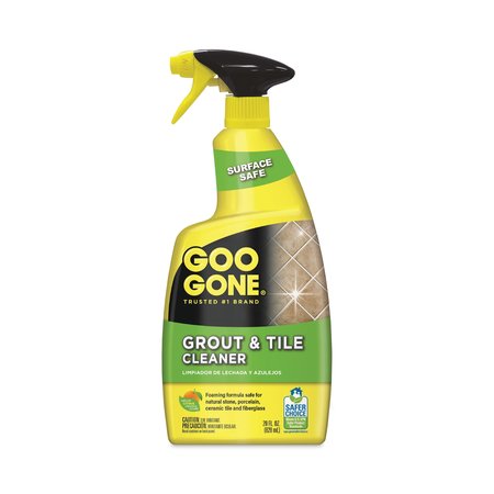 GOO GONE Grout and Tile Cleaner, Citrus Scent, 28 oz Trigger Spray Bottle, PK6 2054A